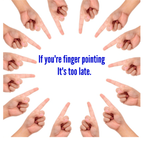 fingerpointing